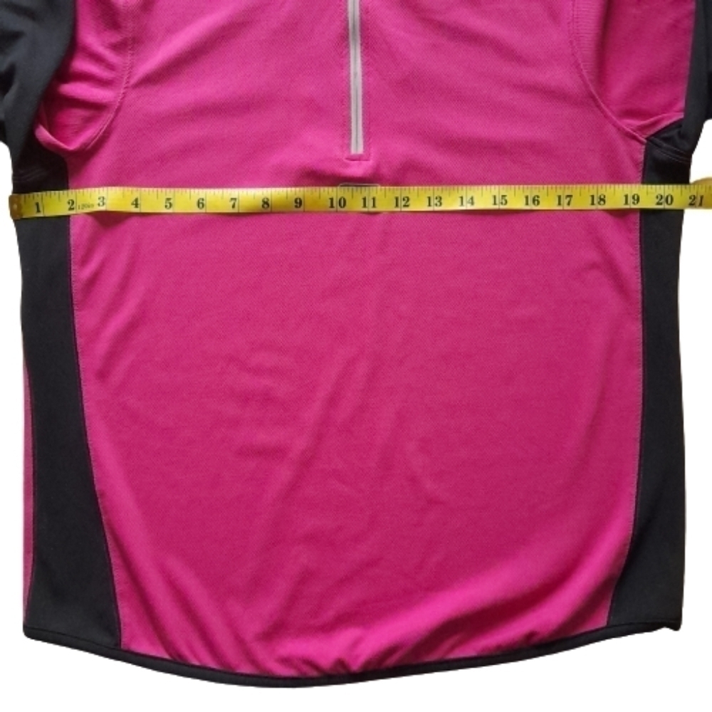 REEBOK Play Dry Running Jacket Reflective Activewear Women's Large pink - Picture 7 of 8